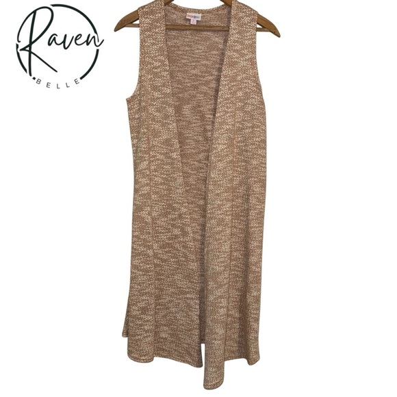 Lularoe Sleeveless Long Cardigan Size S - Picture 1 of 4